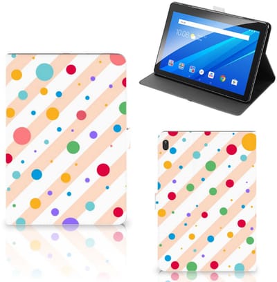 Lenovo Tab E10 Tablet Hoes Dots