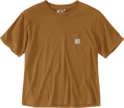 Carhartt Dames lichtgewicht T-shirt met ronde hals, korte mouwen 106122
