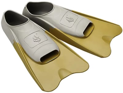 Madwave Pool Colour Short Zwemvliezen Goud EU 22-23 Kinderen