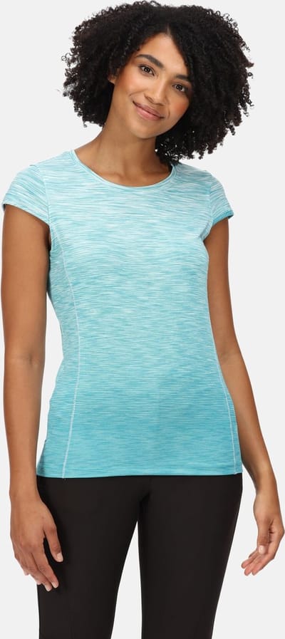 Regatta Dames Hyperdimension T-Shirt Enamel Ombre Maat 46
