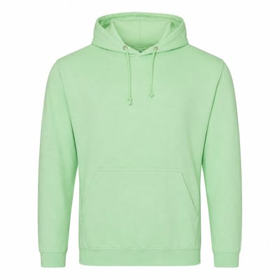 Hoodie Heren – Trui met Capuchon – Casual Sweater – 80% Katoen – Mintgroen - M