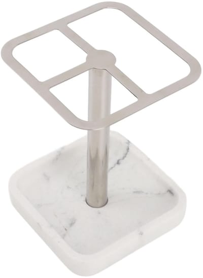 Dailygoods- Tandenborstelhouder Roestvrij Staal - Tandenborstelhouder Elektrisch - Organizer - Multifunctioneel - Ruimtebesparend - Eenvoudige installatie zonder boren - Tandenborstelstandaard