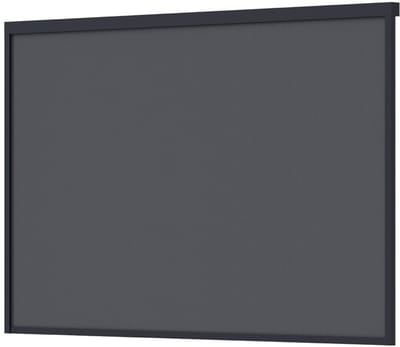 Windscreen voor pergola 370.5cm (lengte) x 236.5cm (hoogte) RAL 7016 antraciet