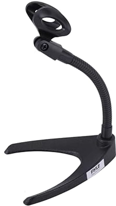 Desktop Microfoonstandaard met Zwanenhals - Stabiele U-Vormige Basis