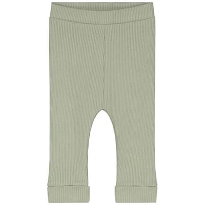 Prénatal newborn broek rib Pure Light Greenshade 44 unisex