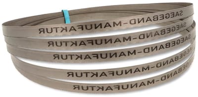 Bimetalen zaagband - Reciprozaagblad - Metaal zagen - 10/14 TPI - 1140 x 13 x 05 mm - Zilver