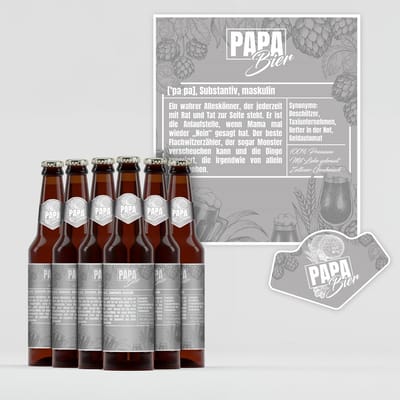 Bieretiketten Stickers - Fles Decoratie - Flessen Personaliseren - Waterdicht Materiaal - 6 Stuks - Meerkleurig