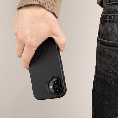 Accezz Hoesje - Geschikt voor Samsung Galaxy S25 - Tough Backcover met Magnetische Ring - Zwart
