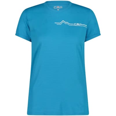Cmp 32t6046 T-shirt Met Korte Mouwen Blauw 2XS Vrouw
