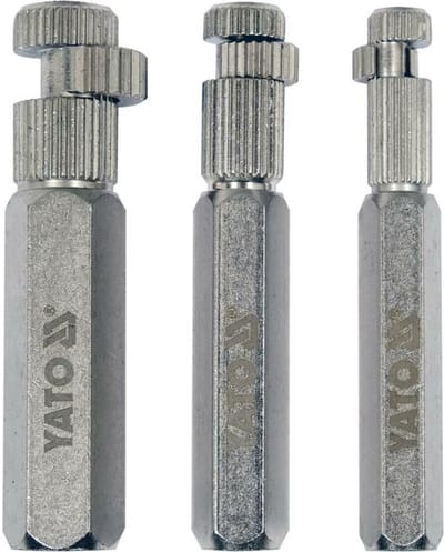 Yato YT-21793 - Set Nypl Sleutels - 3/8", 1/2", 3/4" - Gehard en Gegalvaniseerd