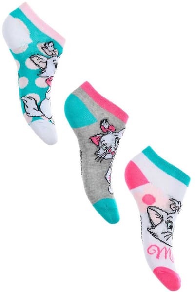 Disney Marie Dots groene enkelsokken voor kinderen 23/26