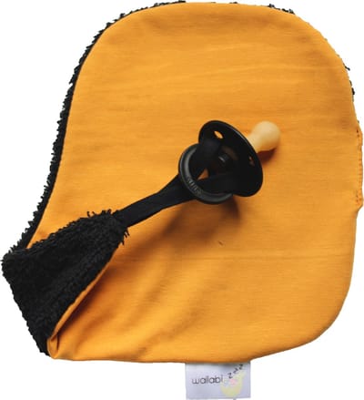 Wallabiezzz Speendoekje - Speenknuffel - Baby - Kraamcadeau - Okergeel