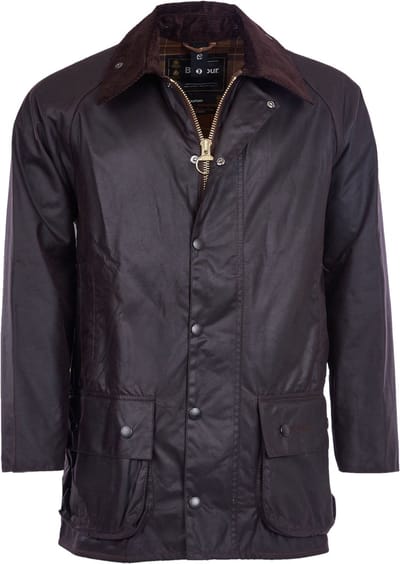 Barbour Beaufort Wax Jas Bruin - Maat 48 - Heren - Outdoor jassen
