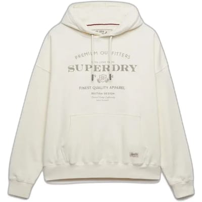 Dames Hoodie Superdry Luxe Casual Relaxed