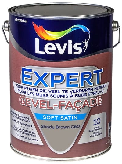 Levis - Expert Gevel Mix - Shady Brown C60 - Mengverf - 5 L