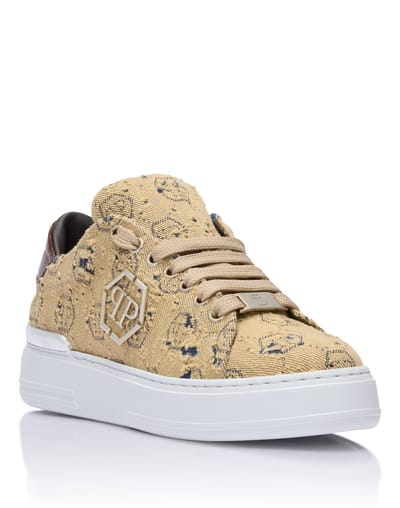 Low-Top Sneakers Jacquard Monogram