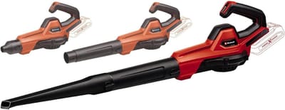 VIN® Elektrische Bladblazer - Elektrische bladzuiger van 18V, maximale luchtsnelheid van 250 km/h – 3-in-1 - Elektrische Snelheidsregeling met LED-indicator, Zonder batterij - Tuingereedschap - Rood