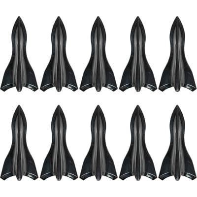 Diffuseur d'ailerons de requin générateur de Vortex SUV universel, becquet de toit de voiture, antenne de pare-chocs, aile de coffre, Kit de carrosserie ABS, ensemble de décoration, 10 pièces 10 PCS noir