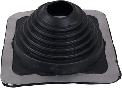 EPDM Dakdoorvoer met Rubber Manchet voor Buisdiameter Ø 121-254 mm