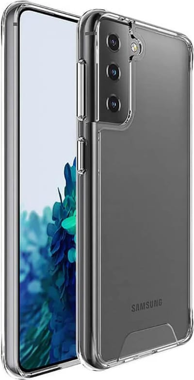 Military Grade Transparant - Bumper HQ Siliconen TPU Cover Geschikt voor: Samsung Galaxy S23 Plus Hoesje - Crystal Clear Case