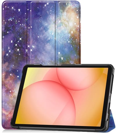 Hoesje - Geschikt voor Samsung Galaxy Tab A11 Plus - Dun & Stevig - Trifold Bookcase - Hard Cover - Hardcover Book Case - Tablet Hoes - Galaxy