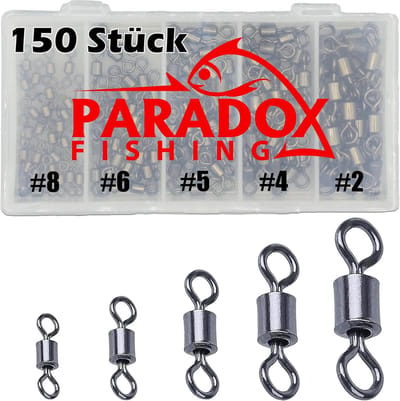 Vis Accessoires Set - Visserij Onderdelen - Vissen Voorbereiden - Onverwoestbaar Hardmetaal - 150 Stuks - Metaal