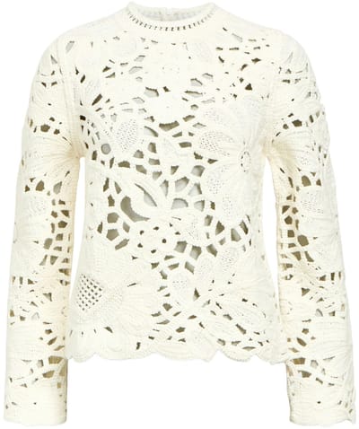 OBJDEYSI KNIT REG L/S PULLOVER CC3