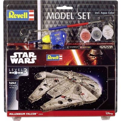Revell Modelbouwpakket Ruimtevaart - 63600 Millennium Falcon - STAR WARS - Model Set Plastic - 1:241 - Modelbouw