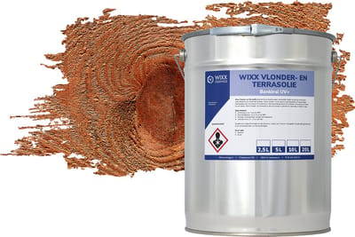 Wixx Vlonder en Terrasolie UV+ - 10L - Teak