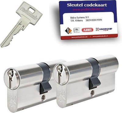 Pfaffenhain ZS31E SKG2 - cilindersloten - 2 stuks gelijksluitend - 30/30