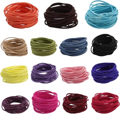 Leren Halsband voor Sieraden, 15 Kleuren, 4 m x 3 mm, Plat Leren Koord voor DIY Sieraden, Armbanden en Kettingen, Creatief Handwerk