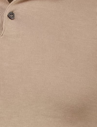 Born With Appetite poloshirt korte mouw bruin