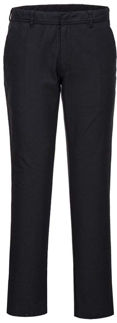 Portwest Stretch Slim Chino Broek S232 - Zwart - 30