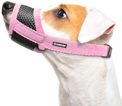 Hondenmuilkorf voor Kleine en Middelgrote Honden - Voorkomt Bijten en Blaffen - Zacht en Ademend