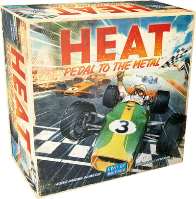 Heat Bordspel - Days of Wonder – Voor de echte race fans – Vanaf 10 Jaar – Strategisch bordspel