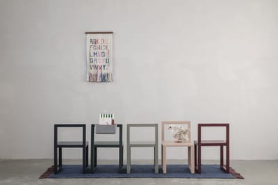 Ferm Living - Little Architect stoel - donkerblauw