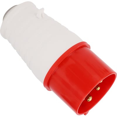 Industriële Stekker 5-polig 3-fasig Explosieveilig Waterdicht Stopcontact 32A 220380V240415V white
