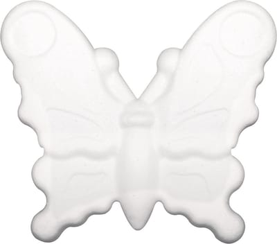 Rayher Hobby Piepschuim vlinder - 12,5 cm - styropor - hobby vormen/figuren - vlinders knutselen