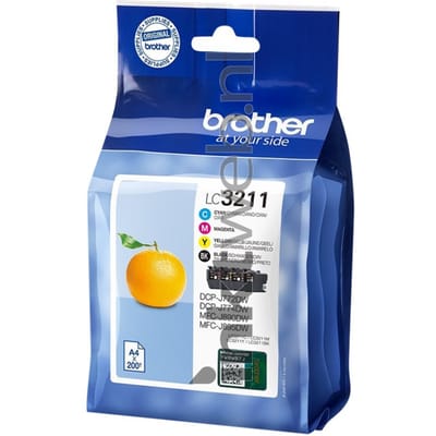 Brother LC-3211 Multipack zwart en kleur (Origineel)