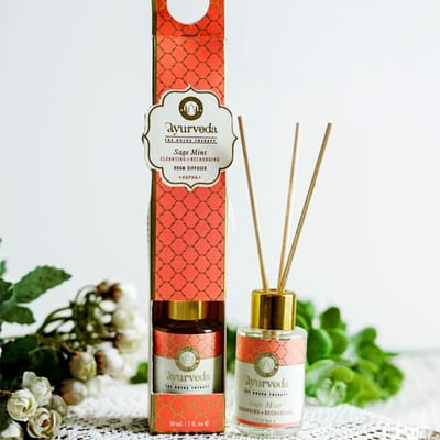 Song of India Ayurveda Mini Geurstokjes - Sage Mint (Kapha) - 30 ml