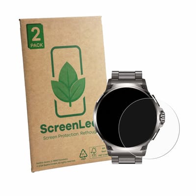 2 Stuks Screenprotector voor Fosmet Smartwatch 1.92" - Hoogwaardige Beschermfolie transparant