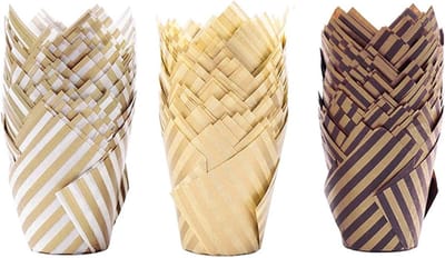 Verpakking van 150 Stuks Cupcake Wikkels voor Feestjes, Bruiloften en Verjaardagen