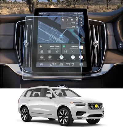 2 Pack Navigatie Beschermfolie voor Volvo XC90 2025 2026 - 11.2 Inch GPS Nano Screen Protector, Anti-Kras en Duurzaam, Perfecte Pasvorm voor Hybride Modellen