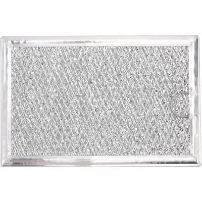 Magnetron Vetfilter voor WB06X10309 Magnetronfilter Vervangingsonderdelen 7.64x5.12in Aluminium white