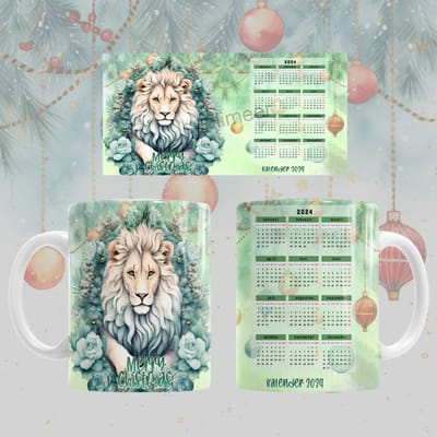 Mok Merry christmas / Vrolijk kerstfeest met de jaarkalender 2024!