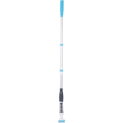 Aspirateur de piscine portatif rétractable léger forte aspiration sans fil white