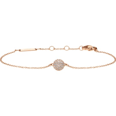 Daniel Wellington DW Pavé Crystal 155-185 mm Rose Gold