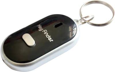 Mini Anti-verlies Sleutelhanger – Flitsend Fluitje met Pieptoon, Sleutelvinder voor Sleutels, Portemonnee, Tas en Kinderen