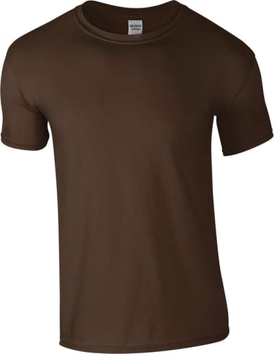 Gildan Softstyle® Euro Fit Adult T-shirt GI6400 - Dark Chocolate - XXL
