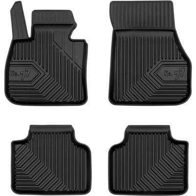 FROGUM No.77 - Automatten Set - BMW 2 F45 Active Tourer automat - TPE rubber - 3D randbescherming - Duurzaam en geurloos
